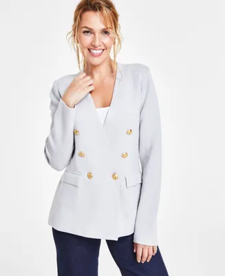 I.n.c. International Concepts Women's Sweater Blazer, Created for Macy's