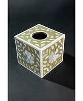 Gauri Kohli Jodhpur Mother of Pearl Tissue Box Cover, Small