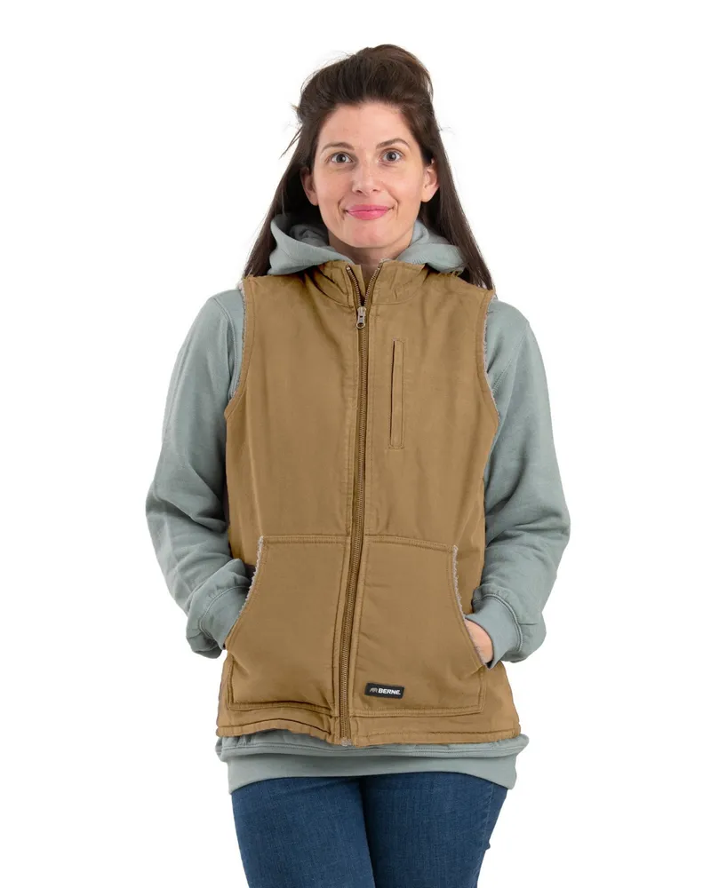 Berne Plus Lined Softstone Duck Vest