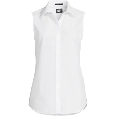 Lands' End Petite Wrinkle Free No Iron Shirt