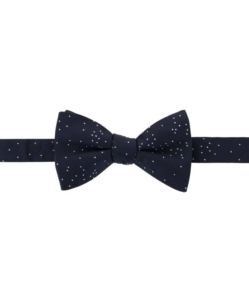 Trafalgar Mystere Metallic Star Light Silk Bow Tie