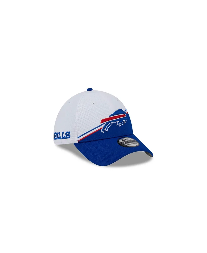 Men's New Era White, Royal Buffalo Bills 2023 Sideline 39THIRTY Flex Hat
