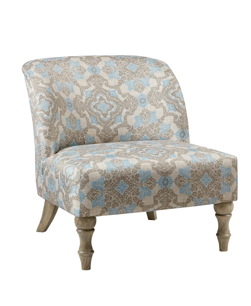 Martha Stewart Collection Maribelle 26" Wide Fabric Upholstered Accent Chair