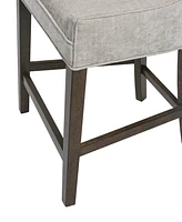 Madison Park Signature Ultra 25.5" Fabric Upholstered Counter Stool