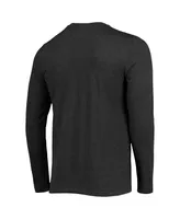Men's Concepts Sport Crimson, Heathered Charcoal Harvard Crimson Meter Long Sleeve T-shirt and Pants Sleep Set