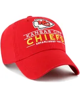 Men's '47 Brand Red Kansas City Chiefs Vernon Clean Up Adjustable Hat