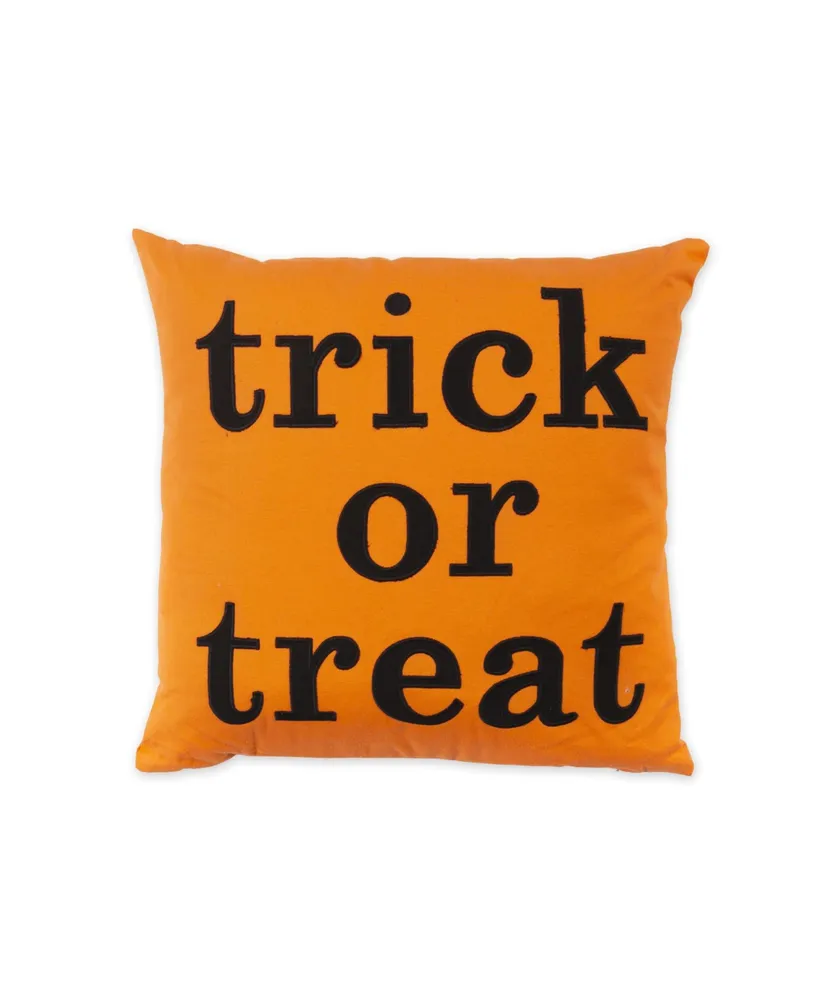 Evergreen Trick or Treat Pillow 18"x18"