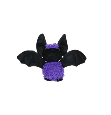 Mighty Microfiber Ball Med Purple Bat, Halloween Dog Toy