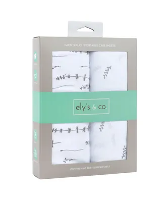 Ely's & Co. Pack N Play Portable Crib Sheet ( of 2 )