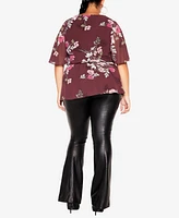 City Chic Women's Angelina Top