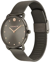 Coach Women's Elliot Stainless Steel Mesh Bracelet Watch 36mm