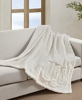 Ugg Sawyer Logo Throw, 50" x 70"