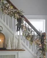 National Tree Company 6' Hgtv Home Collection Pre-Lit Cozy Winter Garland