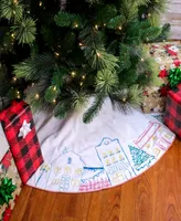 National Tree Company 52" Hgtv Home Collection Village Scene Tree Skirt