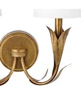 Regina Andrew River Reed Double Sconce Lamp