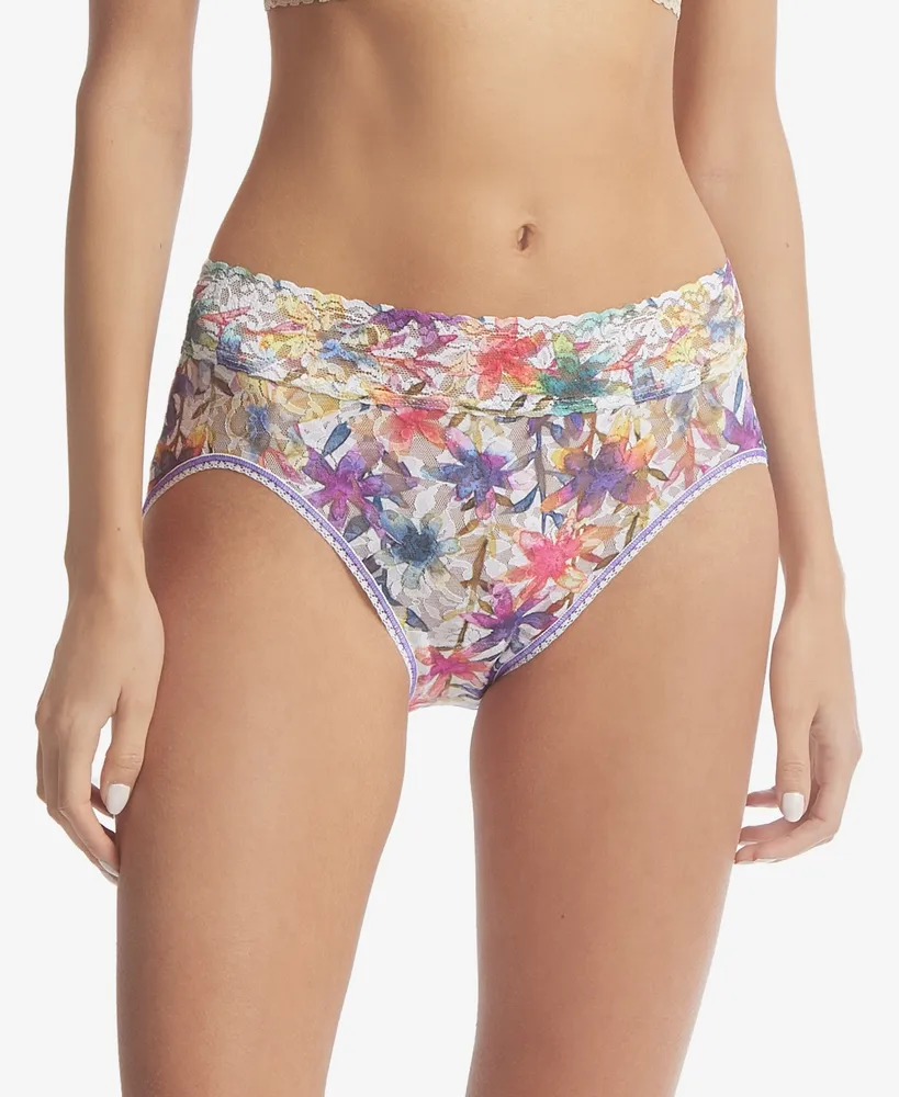 Hanky Panky Women's Printed Signature Lace French Brief