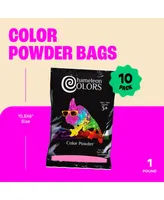 Chameleon Colors Color Powder, Vibrant Holi Color, 10 Pounds (1 Pound per Packet