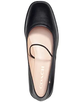 Coach Women's Emilia Mary Jane Ballet Flats