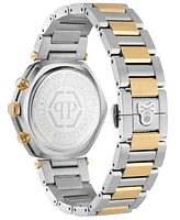 Philipp Plein Men's The Hexagon Chronograph Two-Tone Stainless Steel Bracelet Watch 42mm