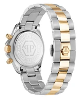 Philipp Plein Women's Chronograph Nobile Two-Tone Stainless Steel Bracelet Watch 38mm