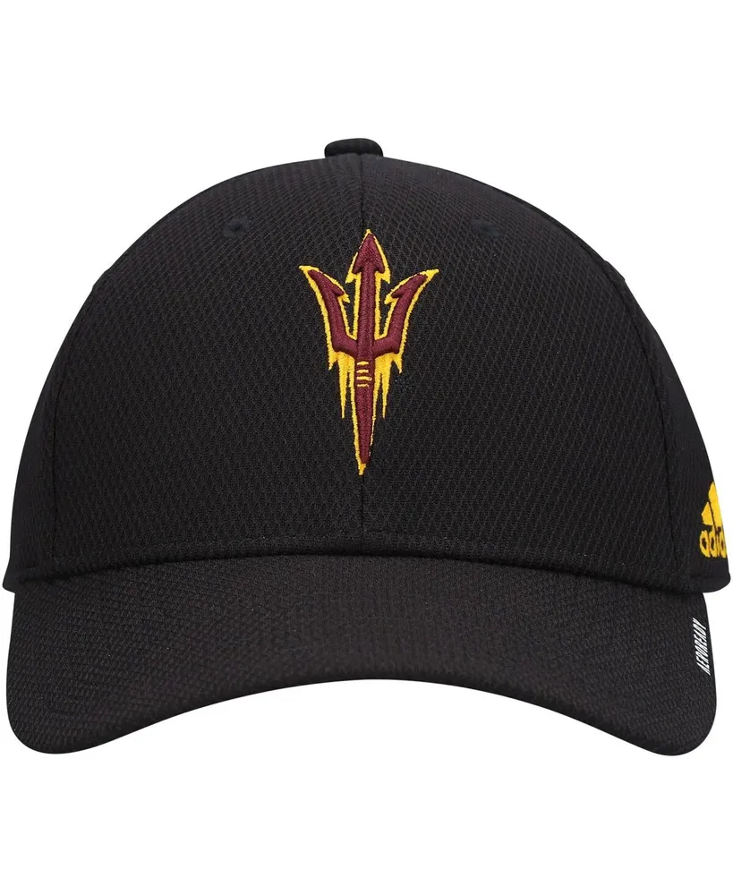 Men's adidas Arizona State Sun Devils 2021 Sideline Coaches Aeroready Flex Hat