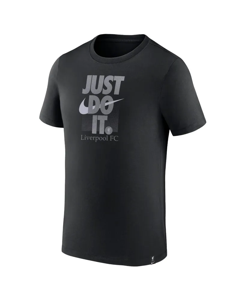 Men's Nike Black Liverpool Just Do It T-shirt