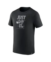 Men's Nike Black Liverpool Just Do It T-shirt