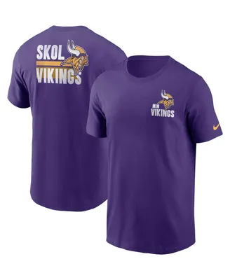 Men's Nike Purple Minnesota Vikings Blitz Essential T-shirt
