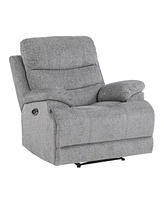 White Label Cruz 38" Power Reclining Chair with Power Headrest and Usb Port