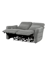 White Label Bronagh 57" Power Double Reclining Loveseat