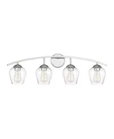 Trade Winds Lighting 4-Light Bathroom Vanity Light