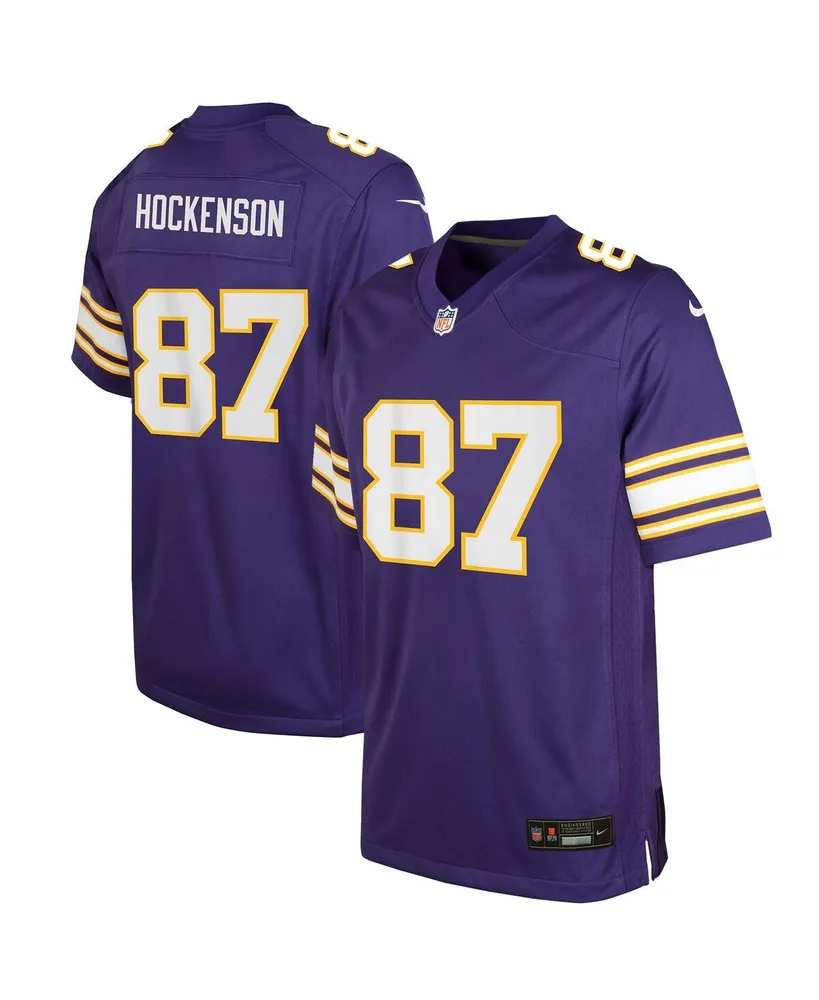 Youth Nike Justin Jefferson Gold Minnesota Vikings Inverted Team Game Jersey