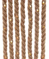 Kurt Adler 30-Light 9.8' Battery-Operated Rope with Warm Superbright Led Light Set