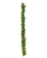 Kurt Adler 9' Pre-Lit Warm Led Grand Fir Garland