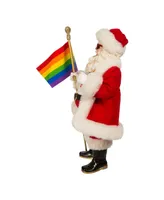 Kurt Adler 10" Fabriche Pride Santa