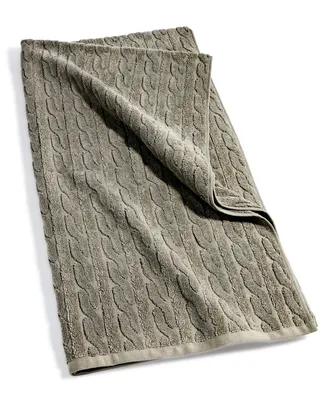 Lauren Ralph Sanders Cable Bath Towel