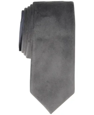 Alfani Men's Monroe Solid Velvet Tie, Created for Macy's