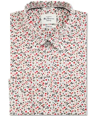 Ben Sherman Men's Slim-Fit Floral Shirt
