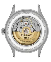 Tissot Unisex Swiss Automatic Heritage 1938 Leather Strap Watch 39mm