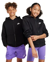 Nike Big Kids Sportswear Club Fleece Full-Zip Hoodie