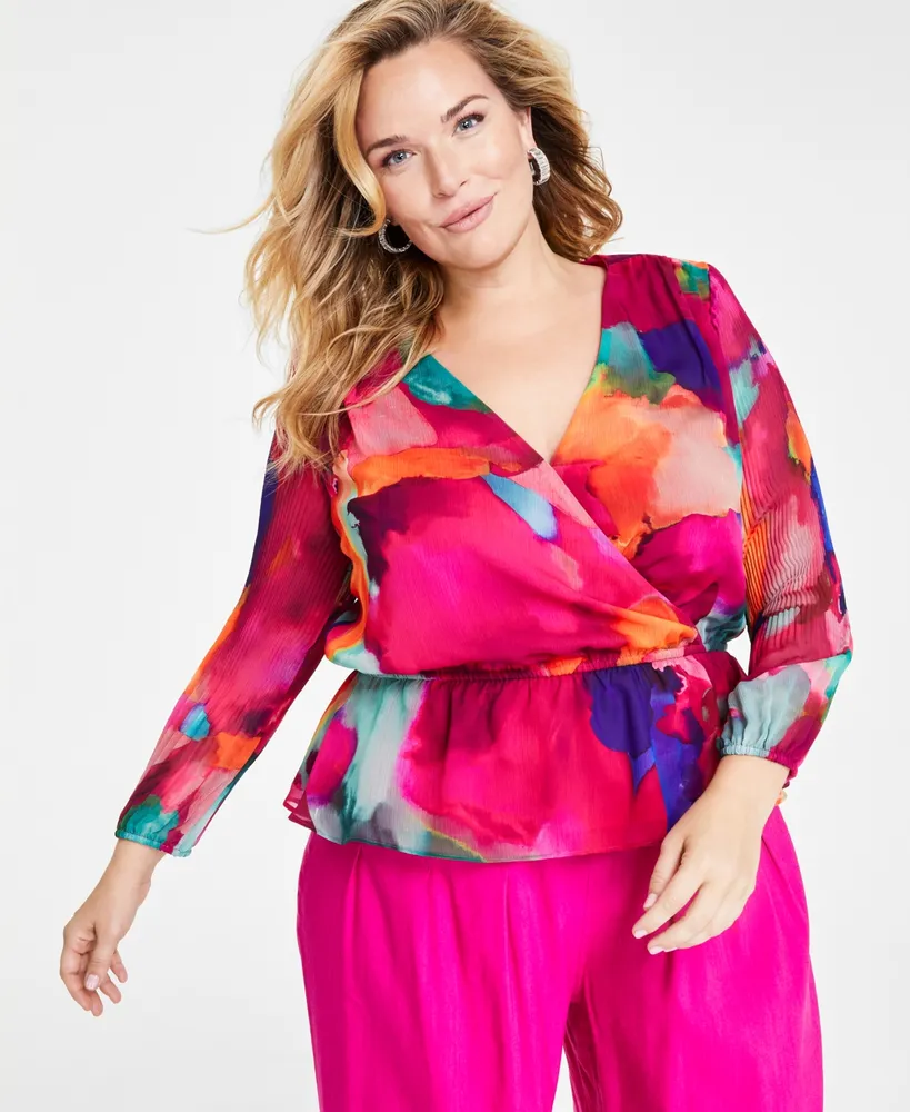 Plus Size Peplum