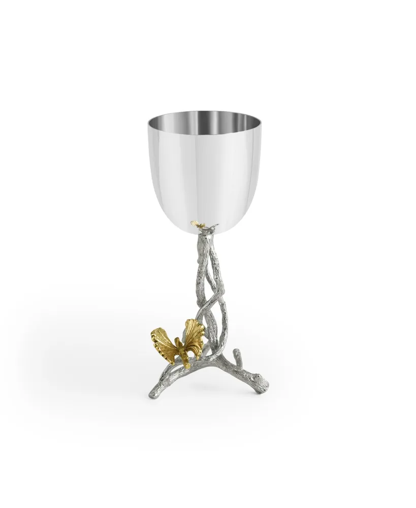 Michael Aram Butterfly Ginkgo Luxe Kiddush Cup