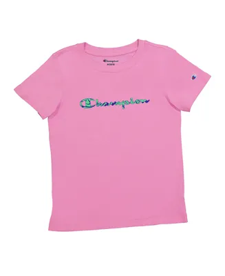 Champion Big Girls Classic Short Sleeve T-shirt