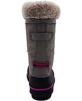 London Fog Big Girls Beckenham Cold Weather Lace Up Boots