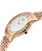 Gevril Women's Airolo Rose Stainless Steel Watch 36mm