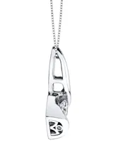 Sirena Diamond Pendant Necklace (3/8 ct. t.w.) in 14k White Gold