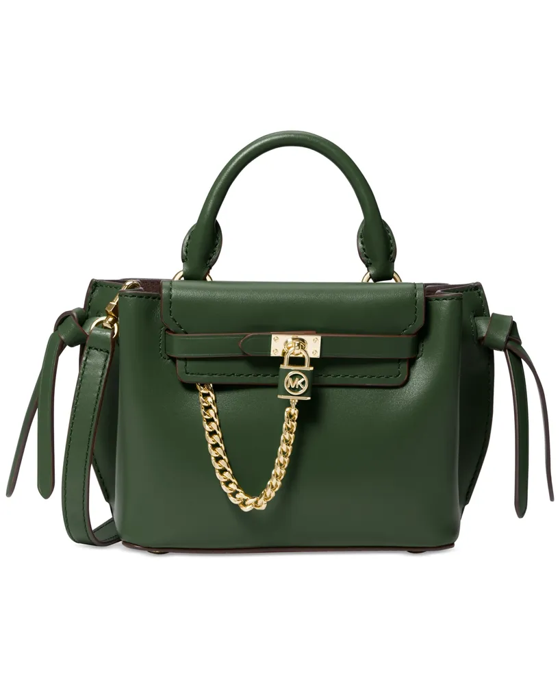 Michael Kors Marilyn Medium Leather Satchel - Macy's