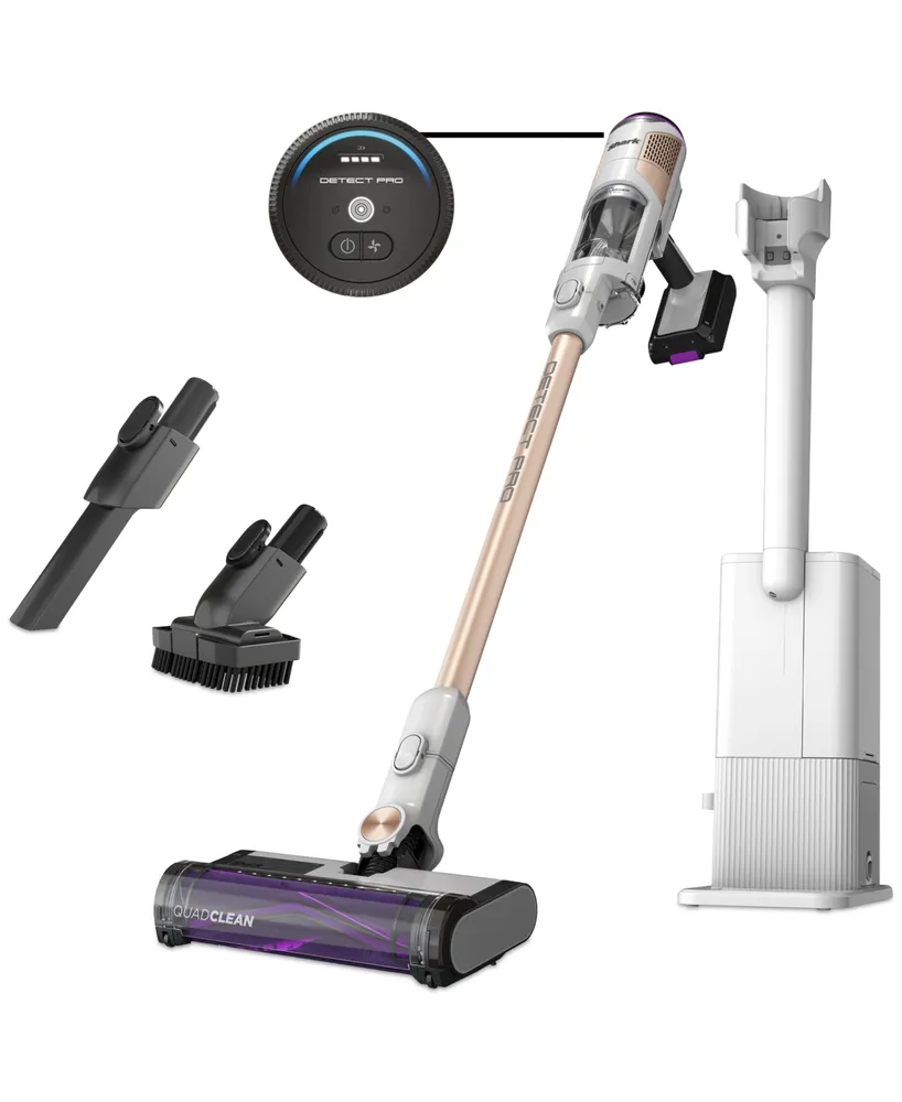 Shark Cordless Detect Clean & Empty Auto-Empty System with QuadClean Multi-Surface Brushroll- IW3511