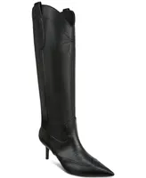 I.n.c. International Concepts Women's Hayleigh Mid-Heel Cowboy Boots, Created for Macys