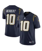 Men's Nike Justin Herbert Navy Los Angeles Chargers Vapor Limited Jersey